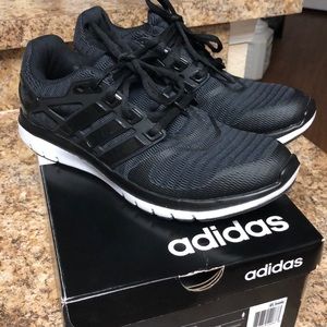 BRAND NEW black and white adidas